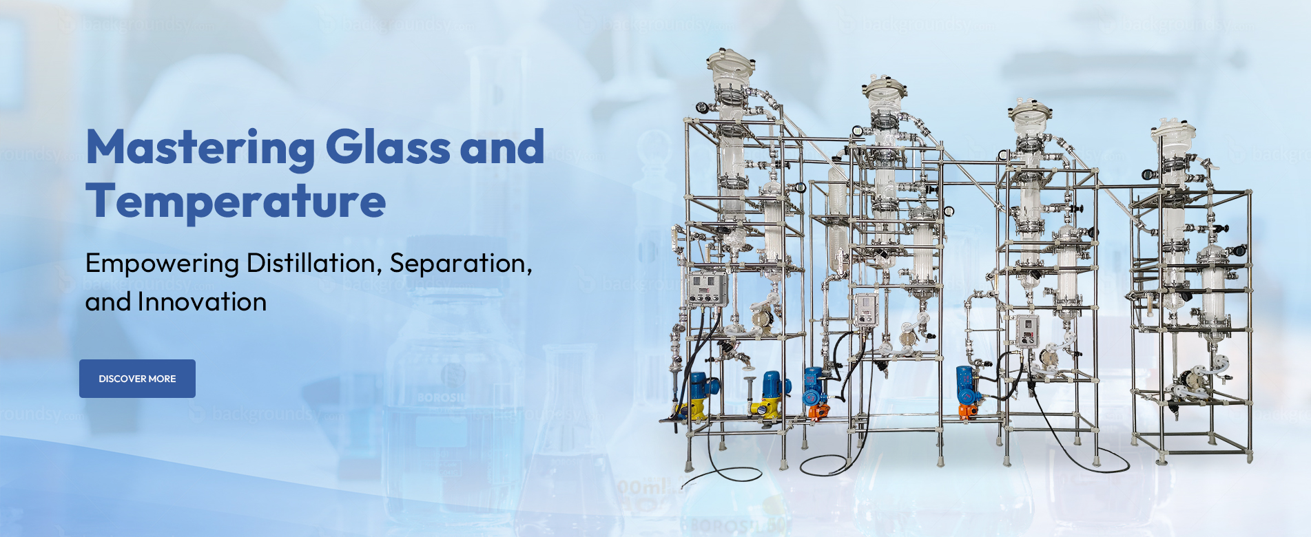 Customized glass equipment