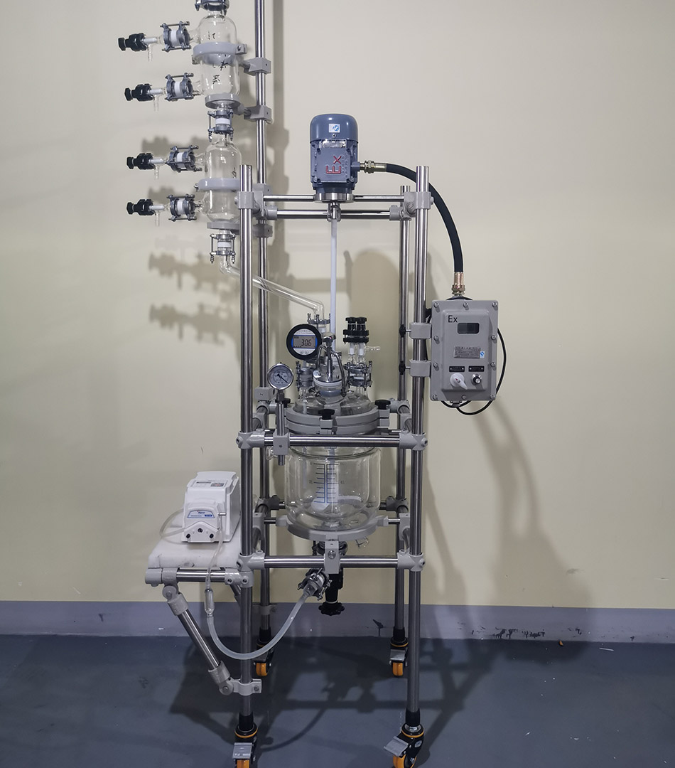 Visible reaction chamber Visible reaction chamber