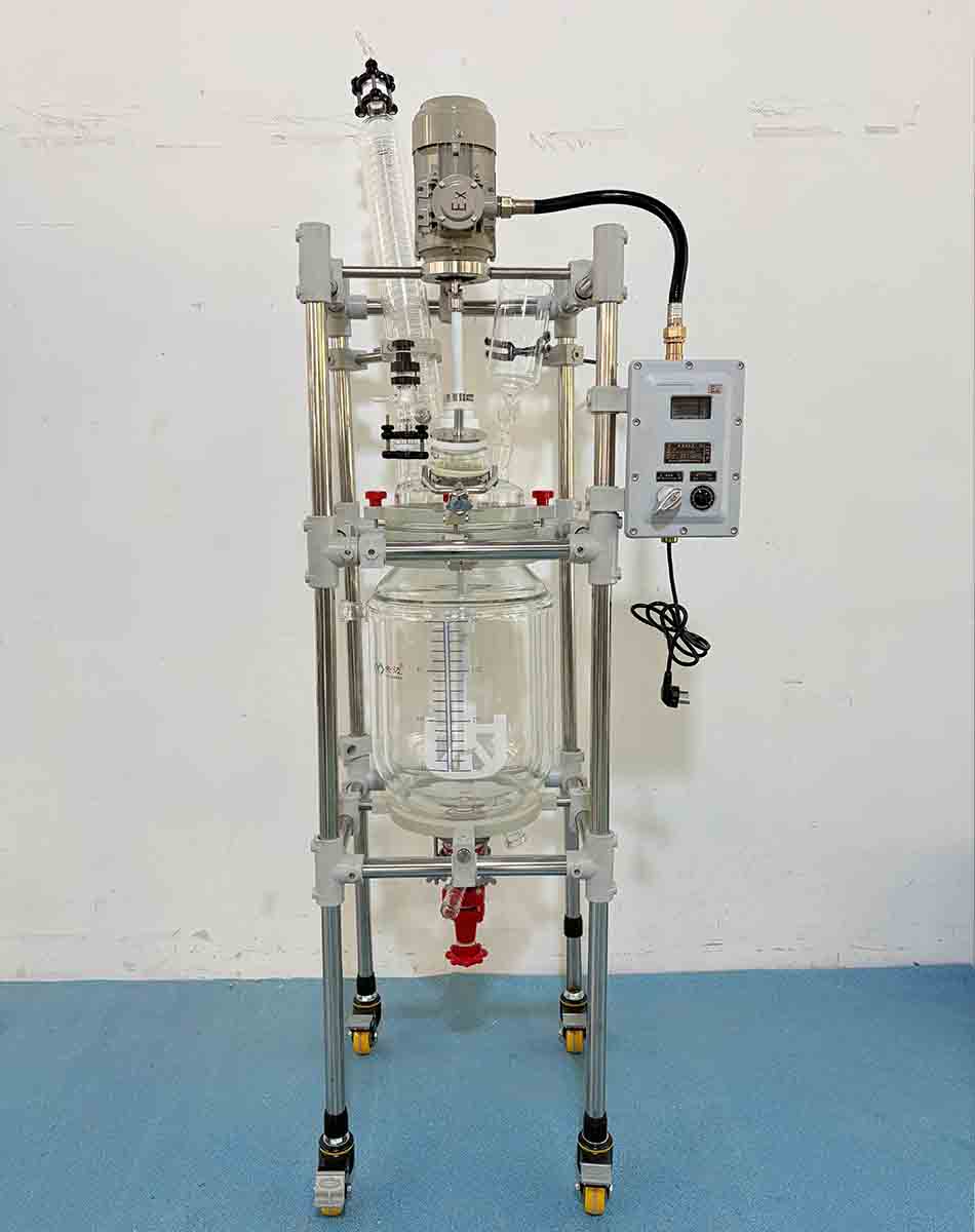 20L Glass Reactor for Chemical Research 20L Glass Reactor for Chemical Research