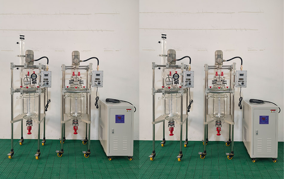 Glass Reactor for Esterification Process Glass Reactor for Esterification Process