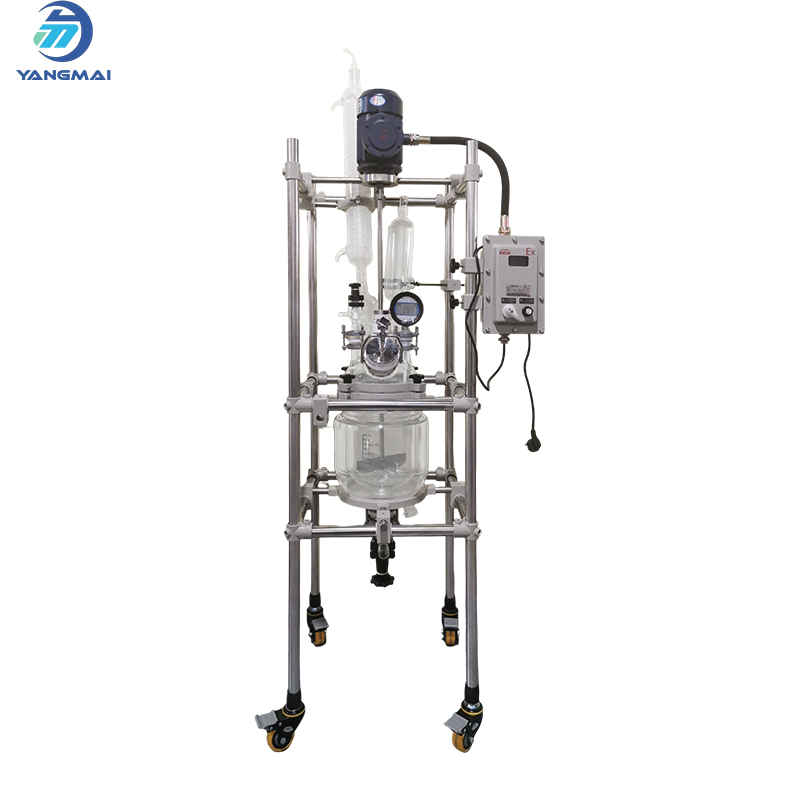 Glass Reactor for Chemical Reaction