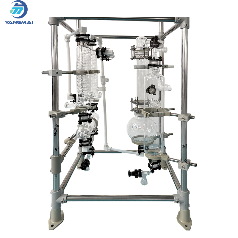 Glass Condenser with Collecting Bottle