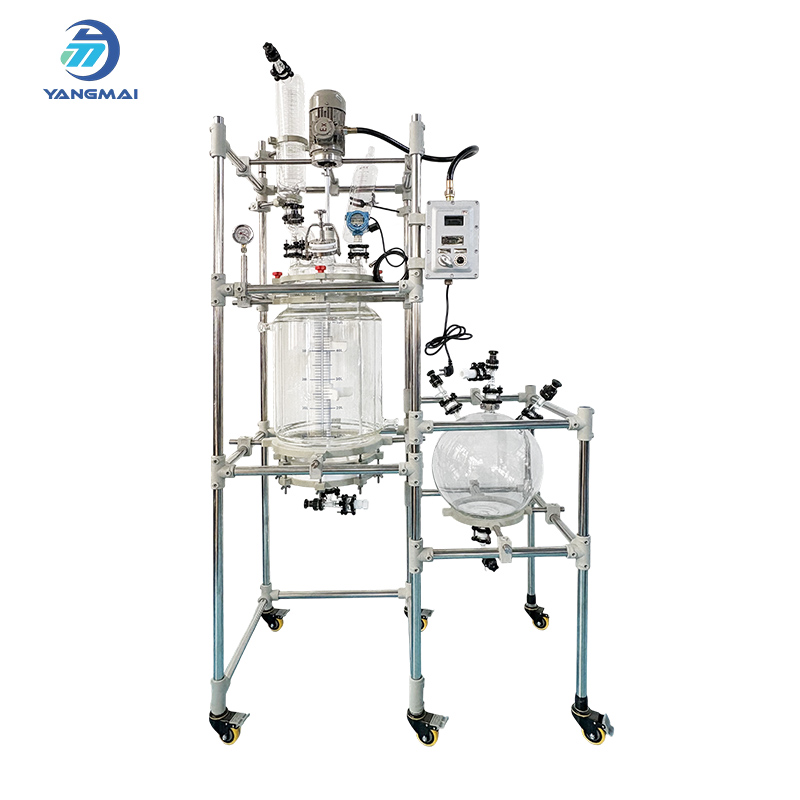 Advantages of Glass Solid Phase Reactor Combined with a Collection Bottle