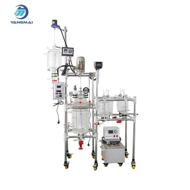 Combined Glass Reactor for Ru Distillation