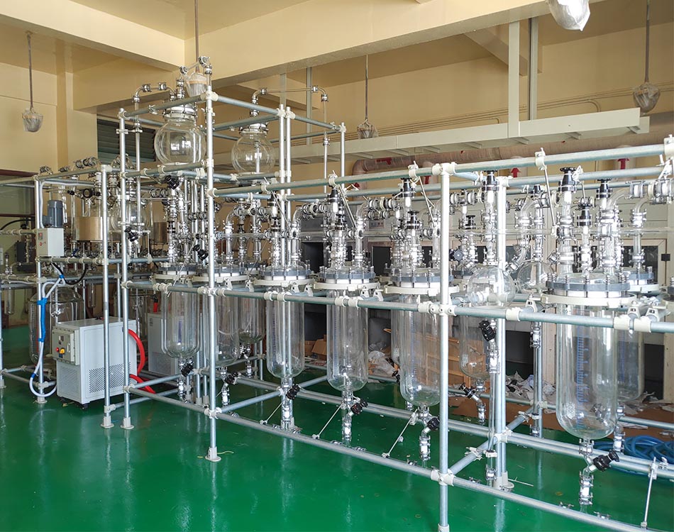 Glass Reactor for Pharmaceutical Reactions