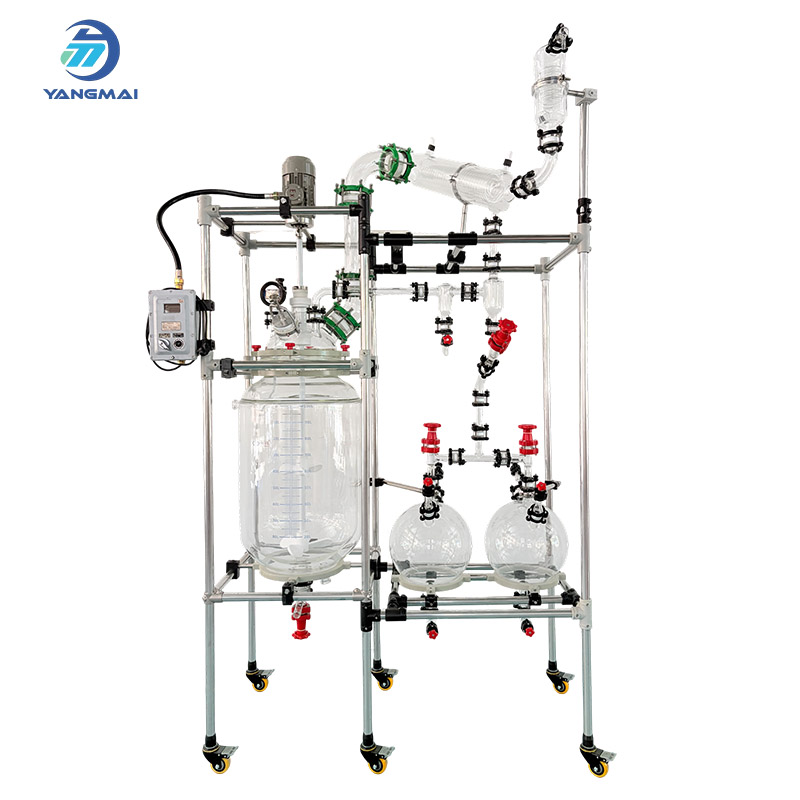 Glass Distillation Reactor for Efficient Chemical Separation and Purification