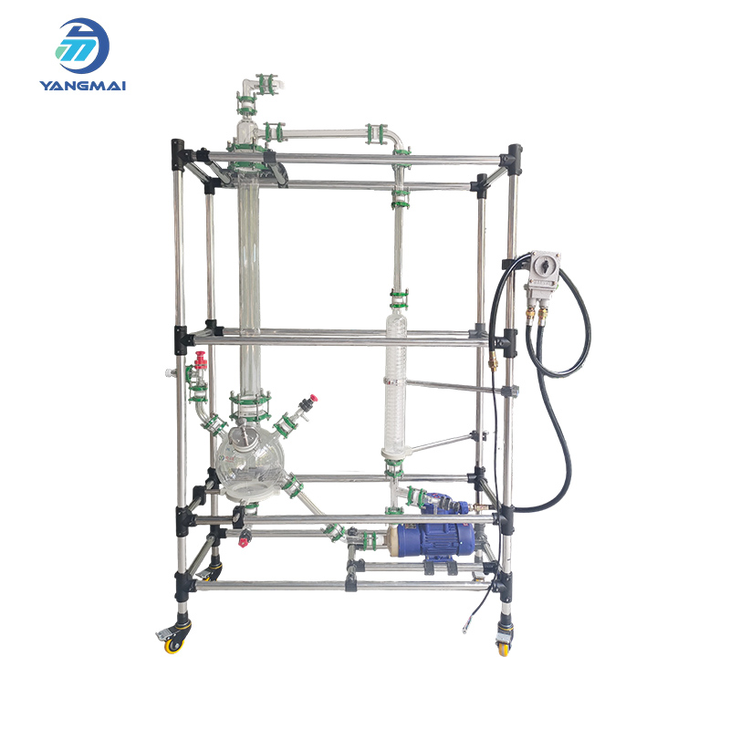 10L Glass Gas Scrubber System for Laboratory Tail Gas Treatment and Chemical Absorption